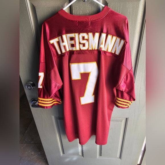 Worn Mens Football Jersey size 54 Theismann Redskins - Picture 6 of 7